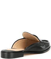 Lauren Ralph Lauren Wynnie Burnished Leather Loafer Mules