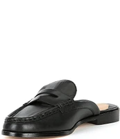 Lauren Ralph Lauren Wynnie Burnished Leather Loafer Mules