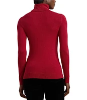 Lauren Ralph Lauren Silk-Blend Turtleneck Sweater