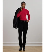 Lauren Ralph Lauren Silk-Blend Turtleneck Sweater