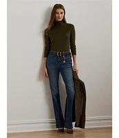 Lauren Ralph Lauren Silk-Blend Turtleneck Sweater