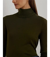 Lauren Ralph Lauren Silk-Blend Turtleneck Sweater