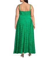 Layered With Love Plus Size Griffin Pleated A-Line Maxi Dress