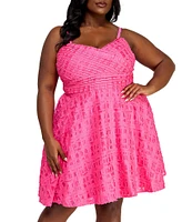 Layered With Love Plus Size Lil' Griffin Pleated Bodice Dress