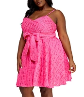 Layered With Love Plus Size Lil' Griffin Pleated Bodice Dress