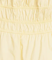 Layered With Love Plus Size Square Neck Elastic Waist Cotton Poplin Sleeveless Maxi Dress