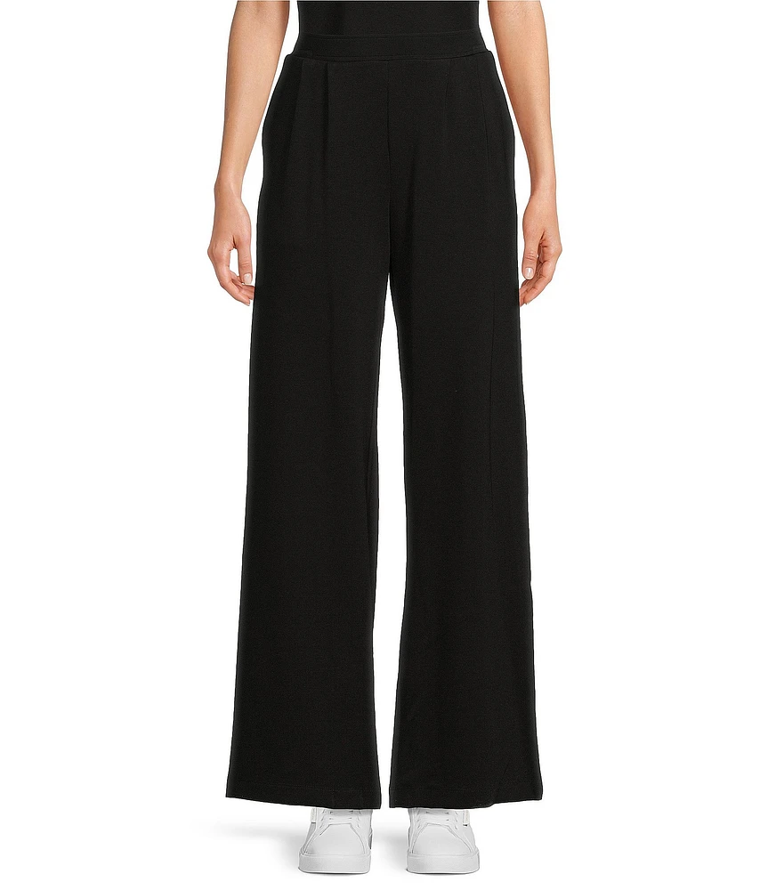 Le' AL.X Knit High Rise Trouser Lounge Coordinating Pants