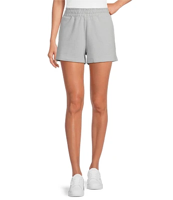 Le' AL.X Soft Organic Cotton Knit High Rise Cargo Coordinating Sweat Shorts