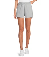 Le' AL.X Soft Organic Cotton Knit High Rise Cargo Coordinating Sweat Shorts