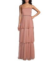 Le Bos 2-Piece Pleated Bodre Jacket Dress