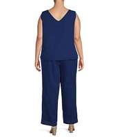Le Bos Plus Size 3-Piece Pant Set