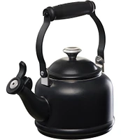 Le Creuset 1.25-Quart Enameled Steel Demi Tea Kettle with Stainless Steel Knob