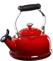 Le Creuset 1.7 -Quart Enamel Steel Classic Whistling Kettle with Stainless Steel Knob