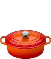 Le Creuset 5-Quart Signature Oval Dutch Oven with Stainless Steel Knob