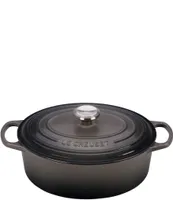 Le Creuset 5-Quart Signature Oval Dutch Oven with Stainless Steel Knob