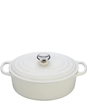 Le Creuset 5-Quart Signature Oval Dutch Oven with Stainless Steel Knob