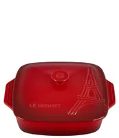 Le Creuset Eiffel Tower Collection Signature Square Covered Casserole Dish