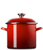 Le Creuset Enamel-On-Steel Stockpot With Stainless Steel Knob