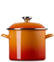 Le Creuset Enamel-On-Steel Stockpot With Stainless Steel Knob