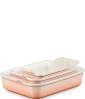 Le Creuset Heritage 3-Piece Rectangular Baking Dish Set