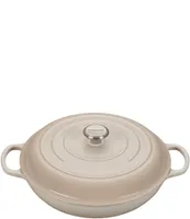 Le Creuset Meringue Signature 5-Quart Enameled Cast Iron Braiser