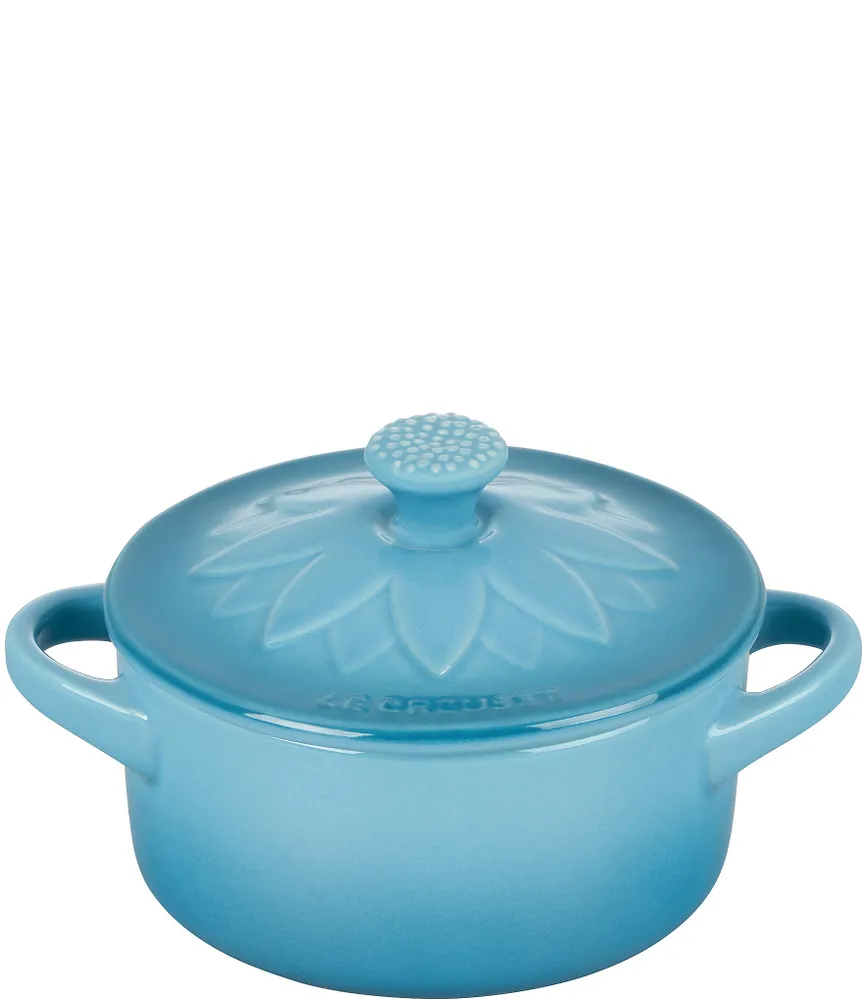 Le Creuset Mini Cocotte with Flower Lid