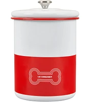 Le Creuset Pet Collection Treat Jar with Stainless Steel Knob