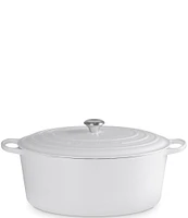 Le Creuset Signature 15.5 Quart Oval Dutch Oven with Stainless Steel Knob