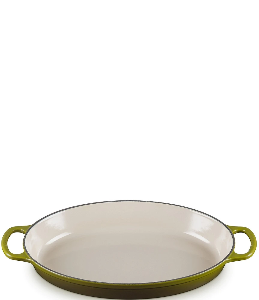 Le Creuset Signature 3-Quart Enameled Cast Iron Oval Baker with Loop Handles