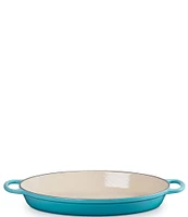 Le Creuset Signature 3-Quart Enameled Cast Iron Oval Baker with Loop Handles