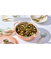 Le Creuset Signature 3.5-Quart Enameled Cast Iron Round Sauteuse- Peche