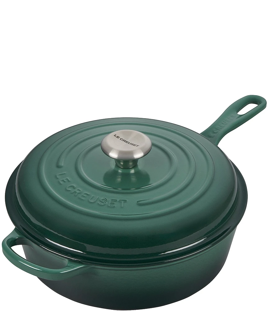 Le Creuset Signature 3.75-qt. Enameled Cast Iron Cassadou with Stainless Steel Knob