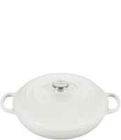 Le Creuset Signature 5-Qt Enameled Cast Iron Braiser with Stainless Steel Knob