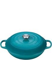 Le Creuset Signature 5-Qt Enameled Cast Iron Braiser with Stainless Steel Knob