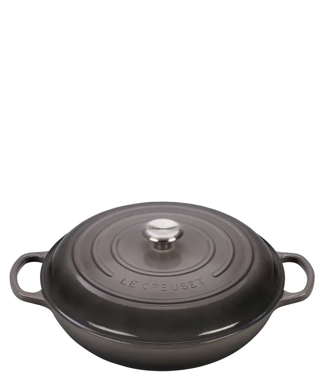 BergHOFF Neo 7qt Cast Iron Round Covered Dutch Oven - Grey