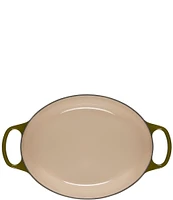 Le Creuset Signature 6.75-Quart Oval Enameled Cast Iron Dutch Oven with Gold Stainless Steel Knob