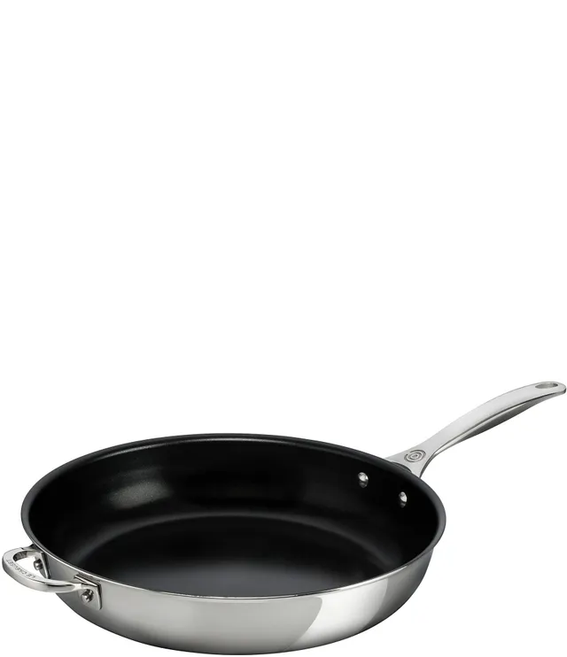 OXO 12 Black Steel Wok with Helper Handle & Silicone Sleeve 