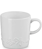 Le Creuset Stoneware Holly Collection Coffee Mug, 12- oz