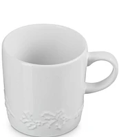 Le Creuset Stoneware Holly Collection Coffee Mug, 12- oz