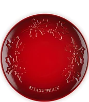 Le Creuset Stoneware Holly Collection Dessert Plate