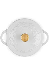 Le Creuset Stoneware Holly Collection Mini Cocotte, 8-oz.