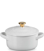 Le Creuset Stoneware Holly Collection Mini Cocotte, 8-oz.