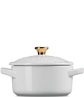 Le Creuset Stoneware Holly Collection Mini Cocotte, 8-oz.