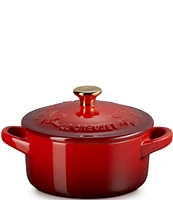 Le Creuset Stoneware Holly Collection Mini Cocotte, 8-oz.