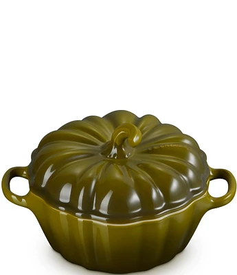 Le Creuset Stoneware Pumpkin Mini Cocotte, 12 oz.