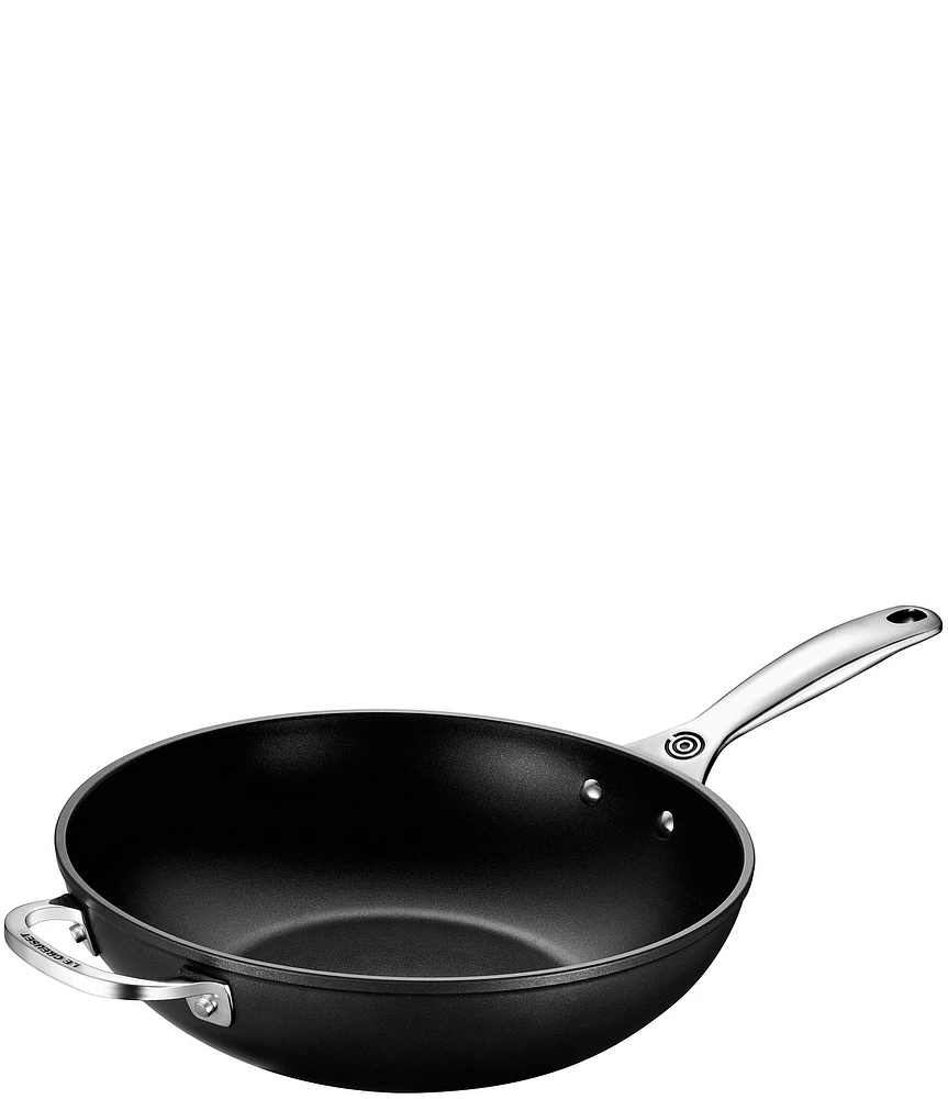 Le Creuset Toughened Nonstick Pro 12#double; Stir Fry Pan with Helper Handle