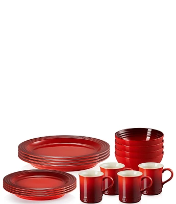 Le Creuset Vancouver 16-Piece Dinnerware Set