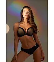 Le Mystere Infinite Possibilities Deep Plunge Convertible Push-Up T-Shirt Bra