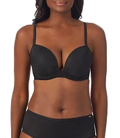 Le Mystere Shimmer Mesh Contour Plunge Bra