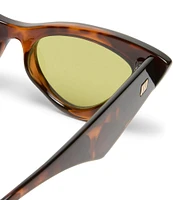 Le Specs Women's Hypnosis 50mm Tortoise Cat Eye Sunglasses